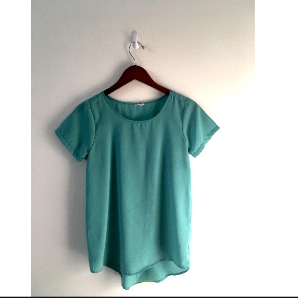 Chiffon Aqua Top